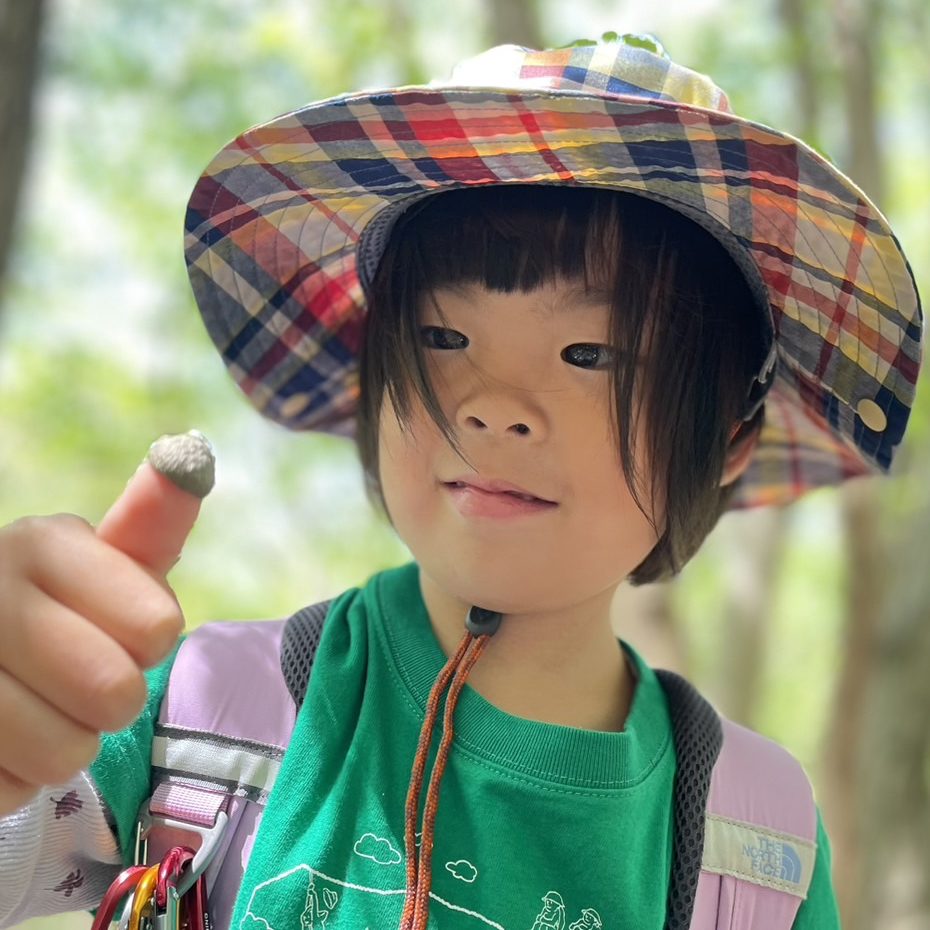 鳥取・森のようちえん・風りんりん おとうさんのぼうし