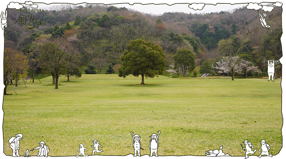 鳥取・森のようちえん・風りんりん 森林公園とっとり出合いの森